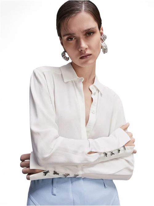 Patrizia Pepe Camicia Donna - Bianco PATRIZIA PEPE | 8C0761-A8I1W146
